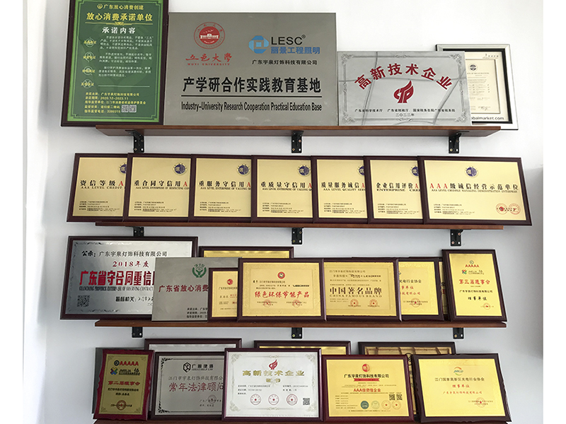 公司廠房-資質認證，榮譽證書(圖1)